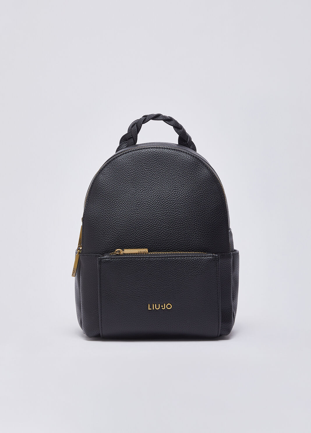 Sac &agrave; dos avec logo noir Liu Jo - large image number 0