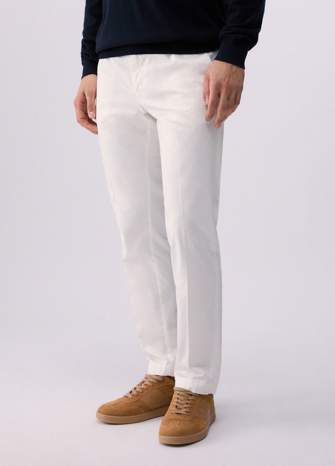 Pantalones chinos entallados blanco Liu Jo - large image number 0