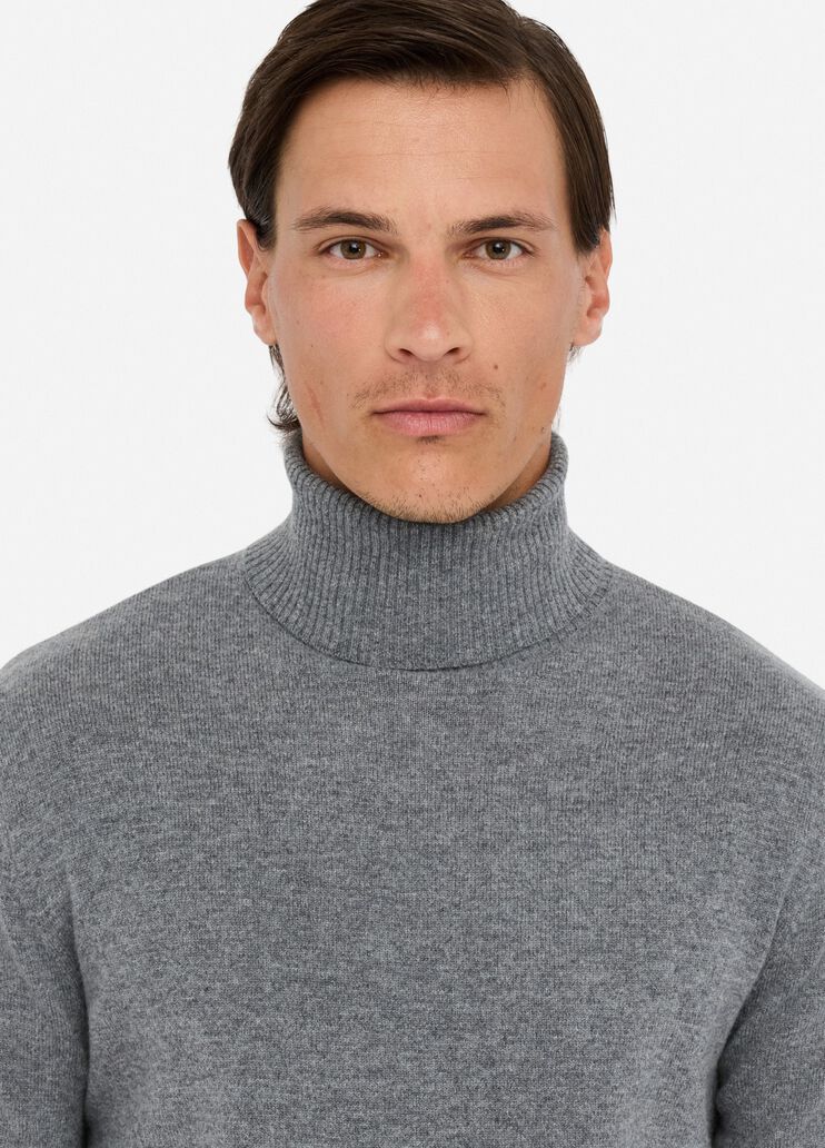 Wool and cashmere turtleneck grey Liu Jo - large image number 2