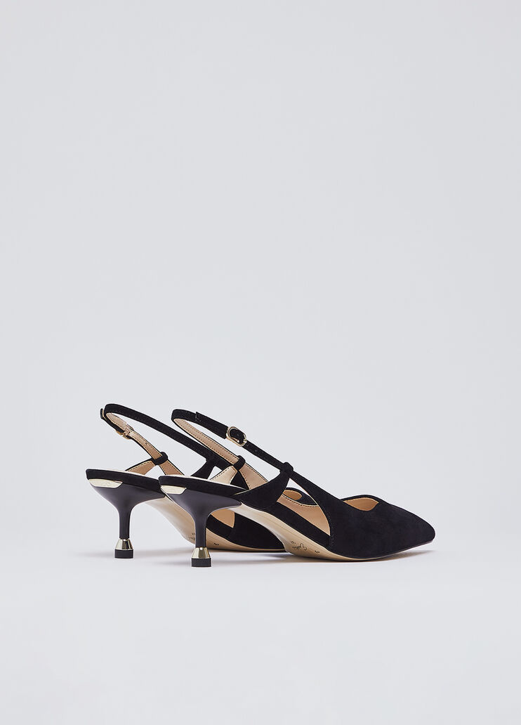 Suede slingbacks black Liu Jo - large image number 2
