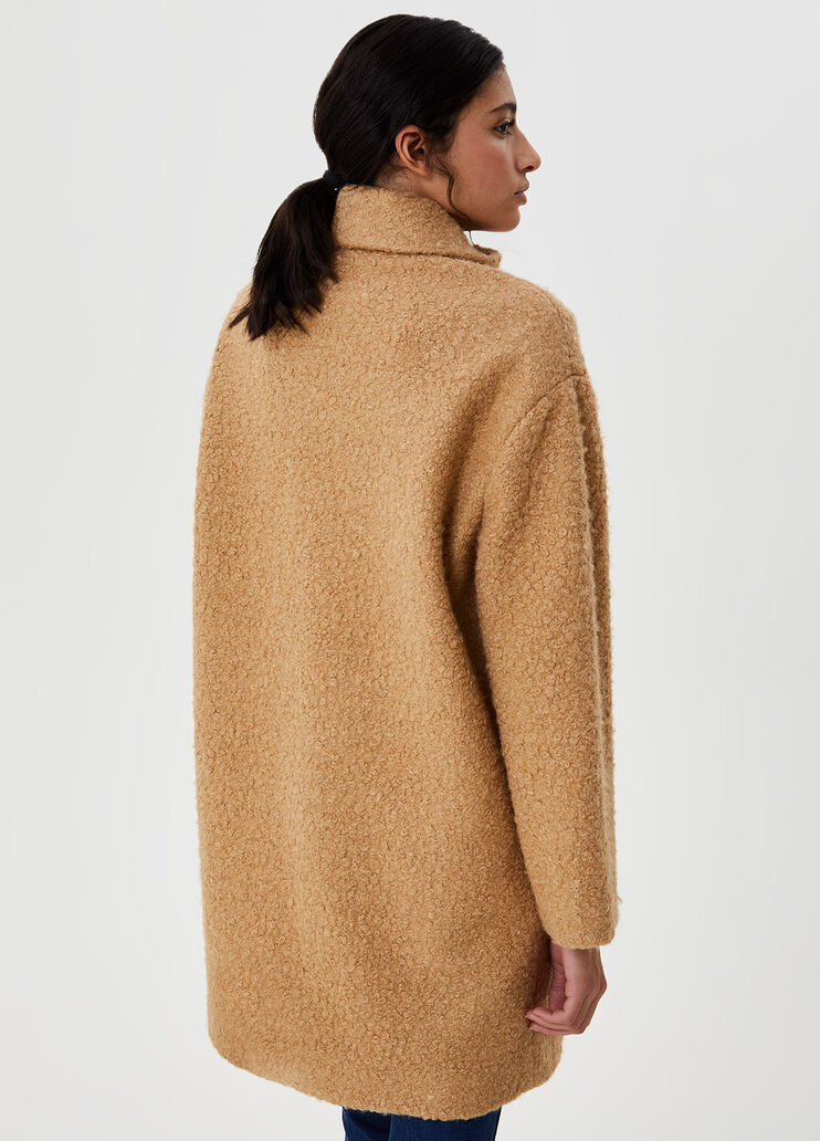 Faux fur winter coat Brown Liu Jo - large image number 1 Faux fur winter coat Brown Liu Jo - large image number 1