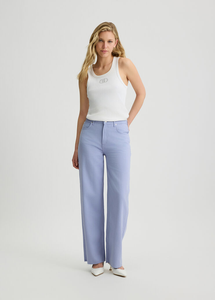 Wide-leg trousers lavender Liu Jo - medium Wide-leg trousers lavender Liu Jo - medium
