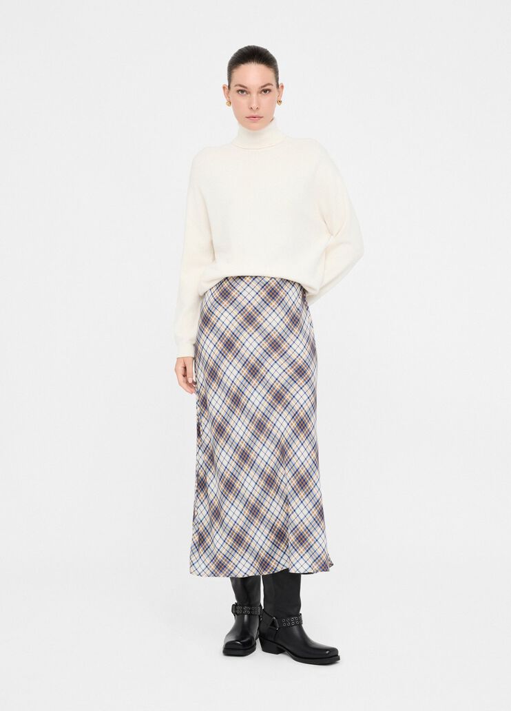 Long chequered skirt check Liu Jo - medium Long chequered skirt check Liu Jo - medium