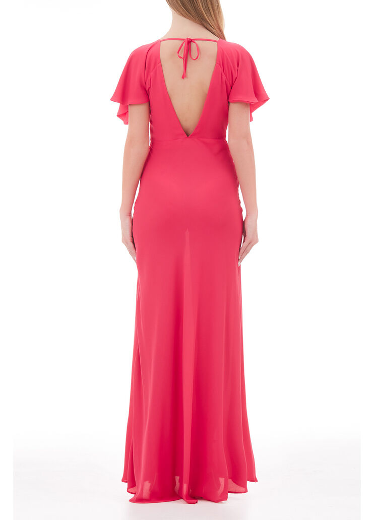 Robe longue de cérémonie fuchsia Liu Jo - large image number 1