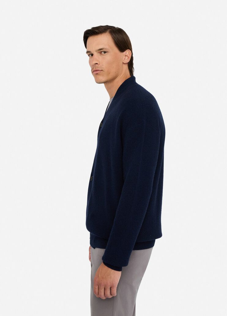 Cardigan aus Wolle und Kaschmir   Dunkelblau Liu Jo - large image number 3