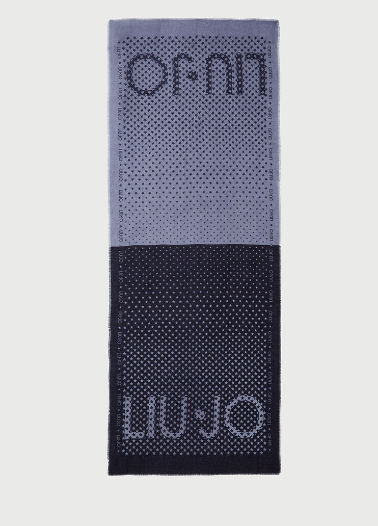 Foulard with stars Dark Blue Liu Jo - large image number 0 Foulard with stars Dark Blue Liu Jo - large image number 0
