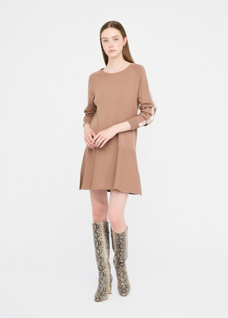 Knit dress chocolate Liu Jo - medium Knit dress chocolate Liu Jo - medium
