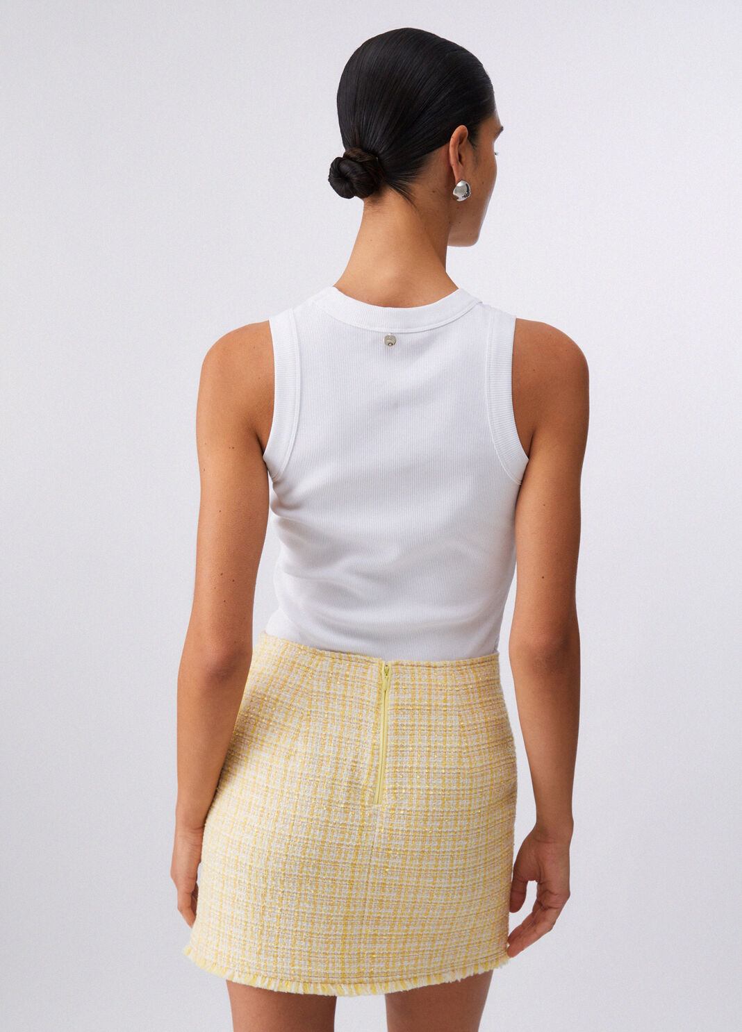 Top mit Applikationen Wei&szlig; Liu Jo - large image number 1