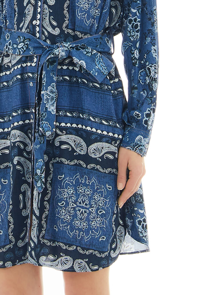 Short denim dress blue denim Liu Jo - large image number 2 Short denim dress blue denim Liu Jo - large image number 2