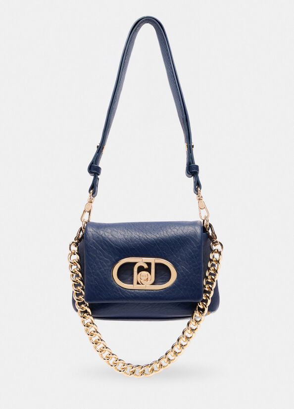 Small LaPuffy bag blue Liu Jo - medium