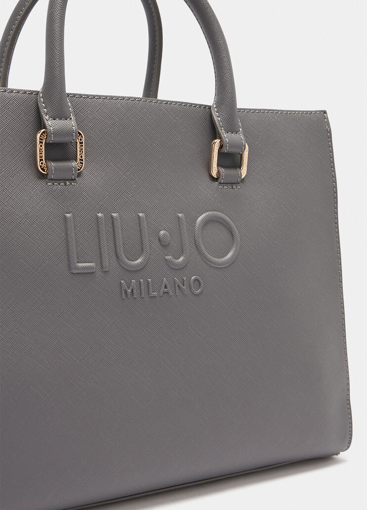 Shopper grand format Liu Jo Better gris anthracite Liu Jo - medium Shopper grand format Liu Jo Better gris anthracite Liu Jo - medium