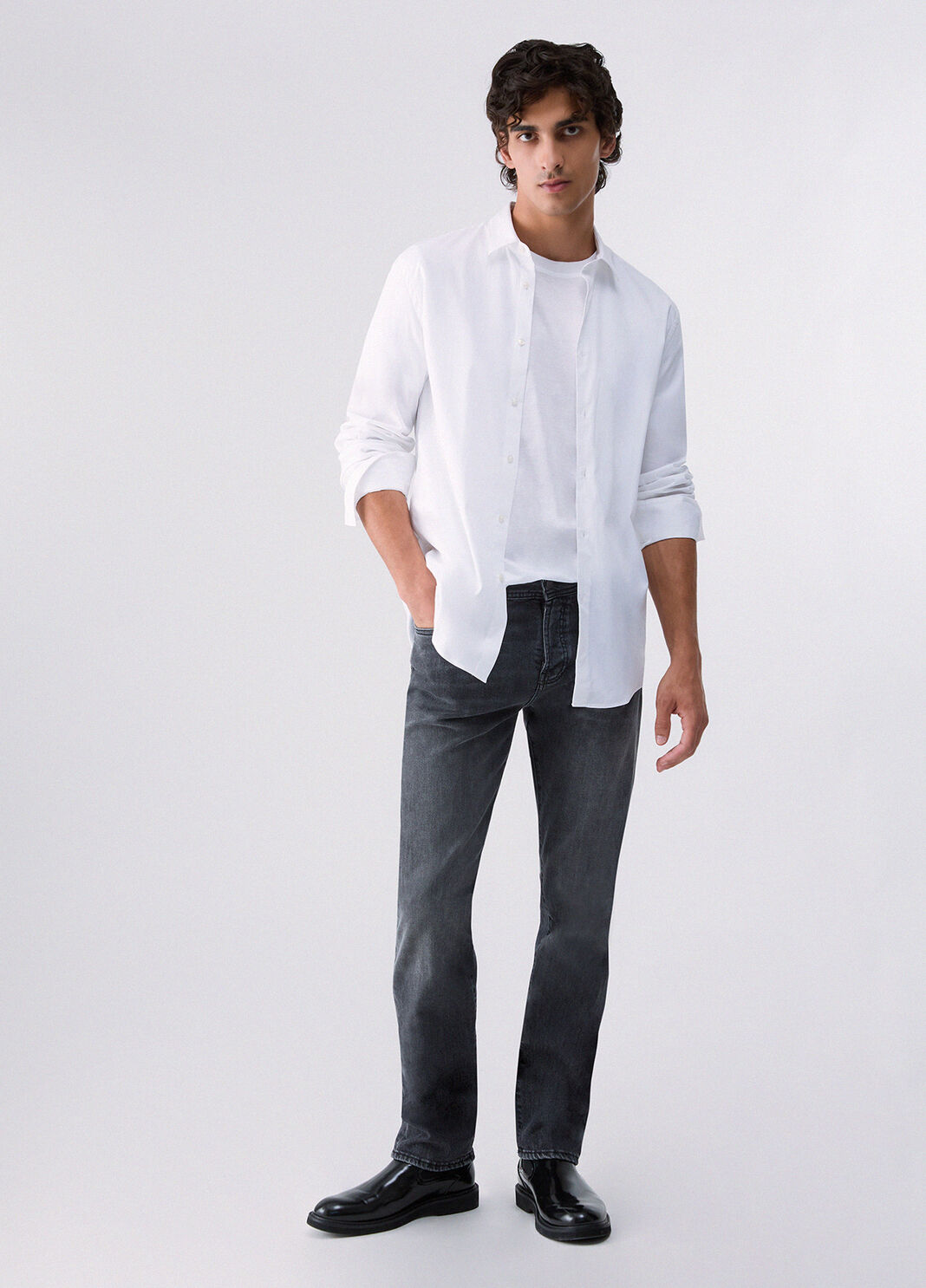 Regular fit jeans grey denim Liu Jo - large image number 5