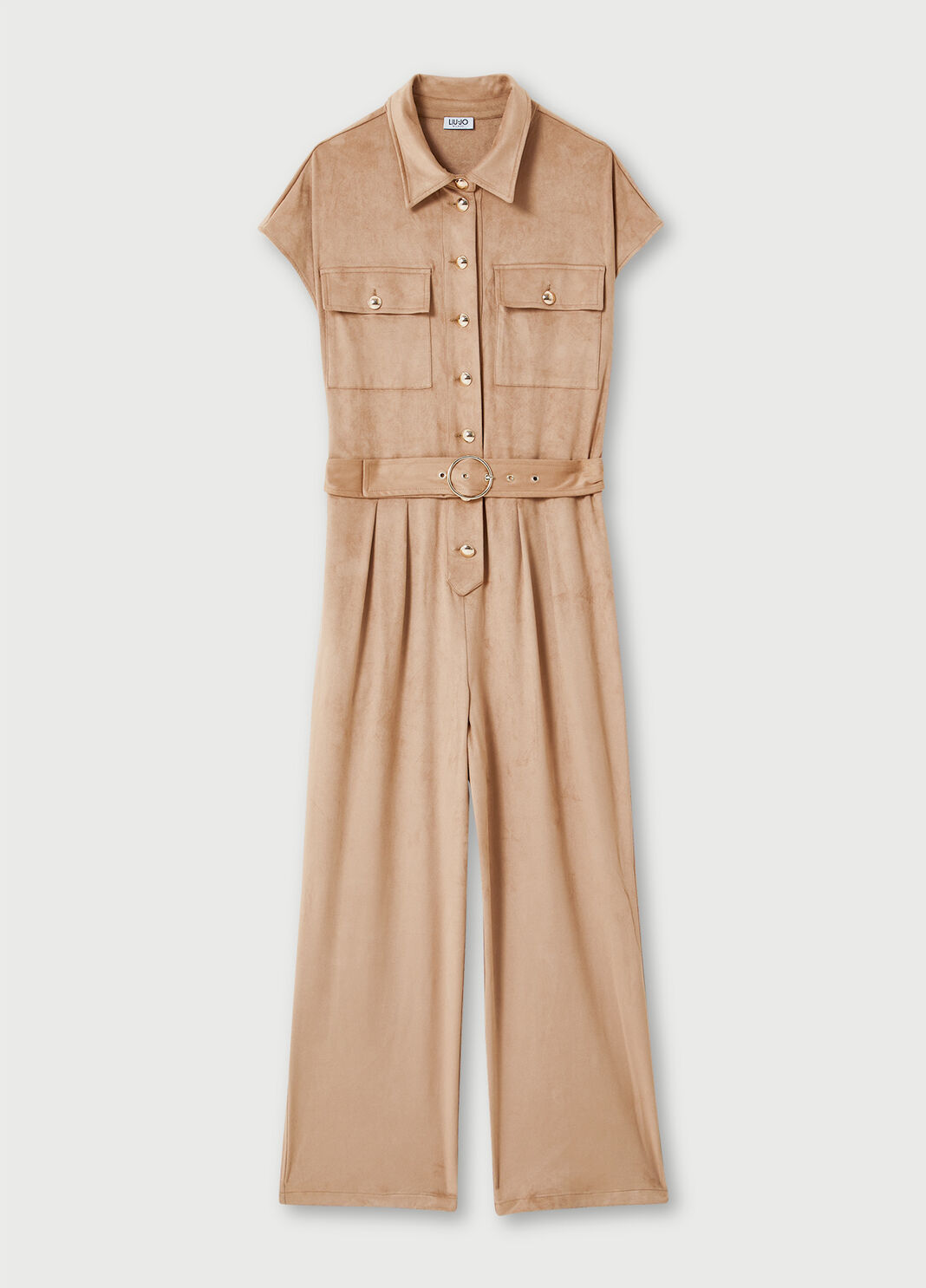 Langer Jumpsuit mit G&uuml;rtel Keks Liu Jo - large image number 4