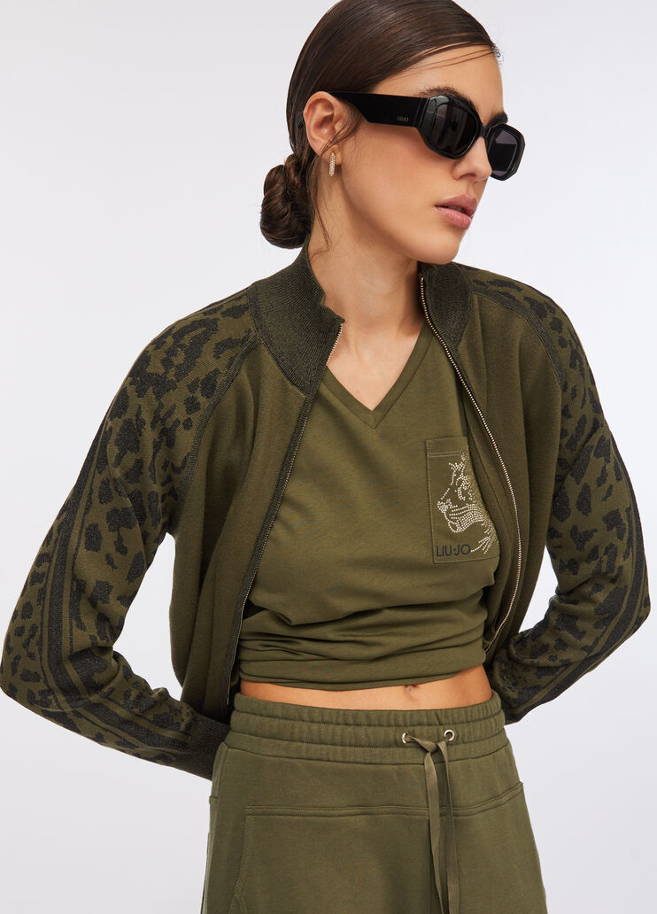 Cardigan Liu Jo Better Olivgrün Liu Jo - medium