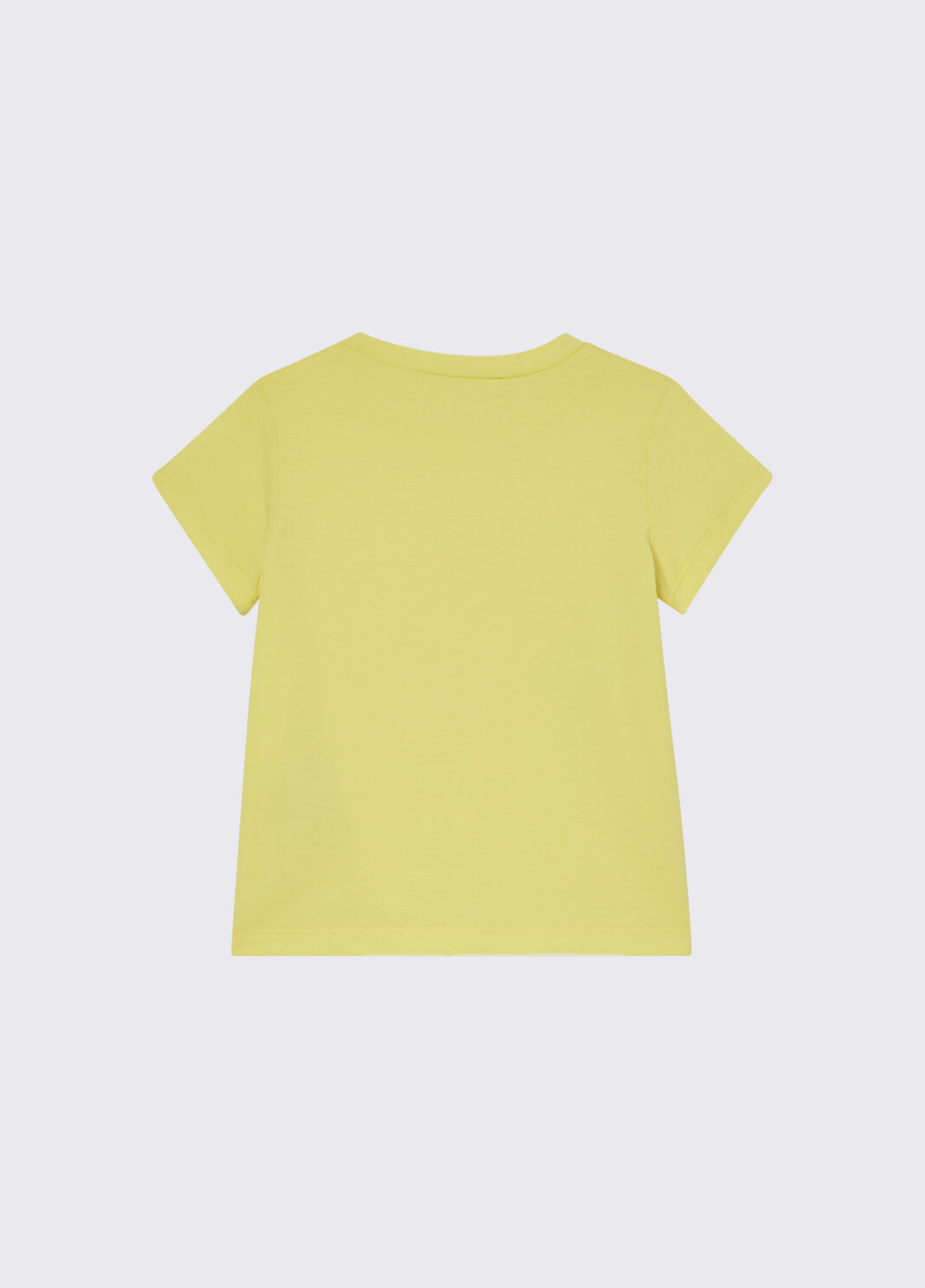 T-shirt with print and precious stones yellow Liu Jo - large image number 1
