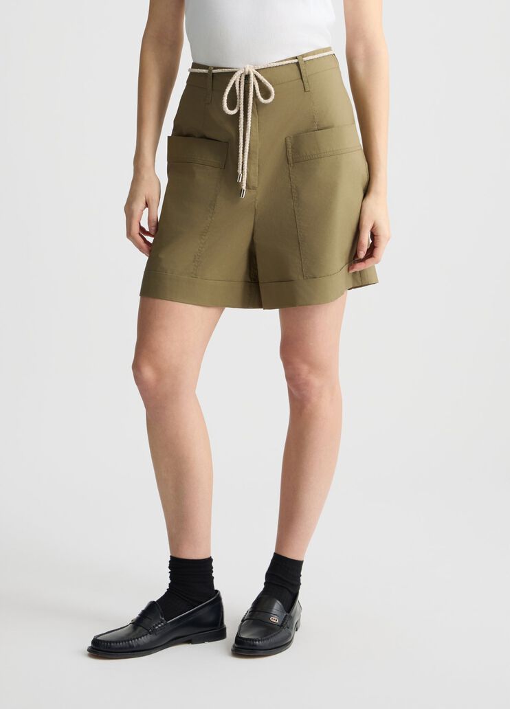 Poplin shorts green Liu Jo - large image number 0