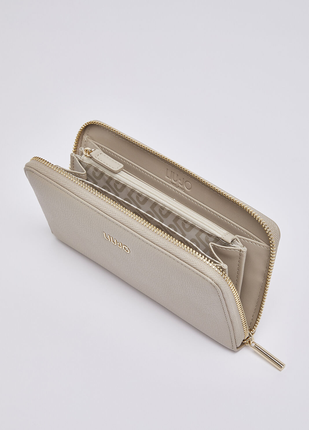 Large Zip Wallet white Liu Jo - large image number 3