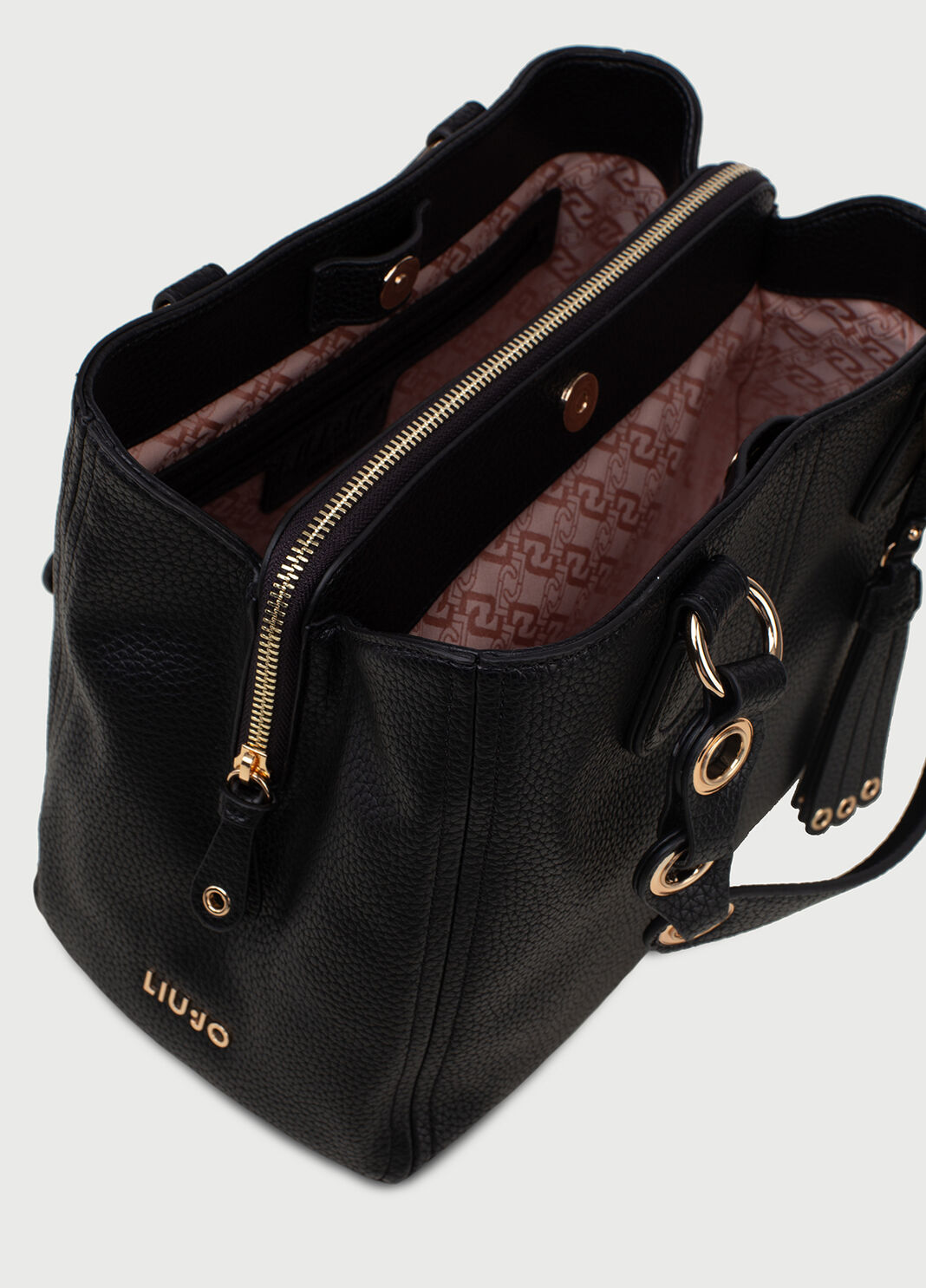 Bag with charm Black Liu Jo - large image number 4