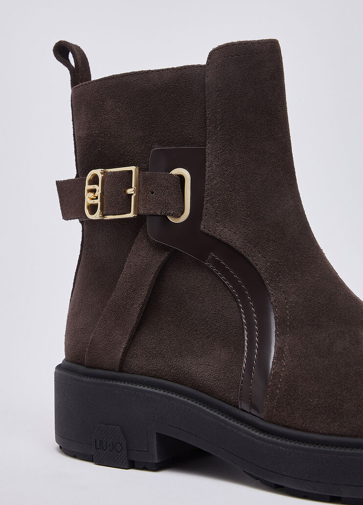 Stivaletti beatles in suede moka Liu Jo - medium