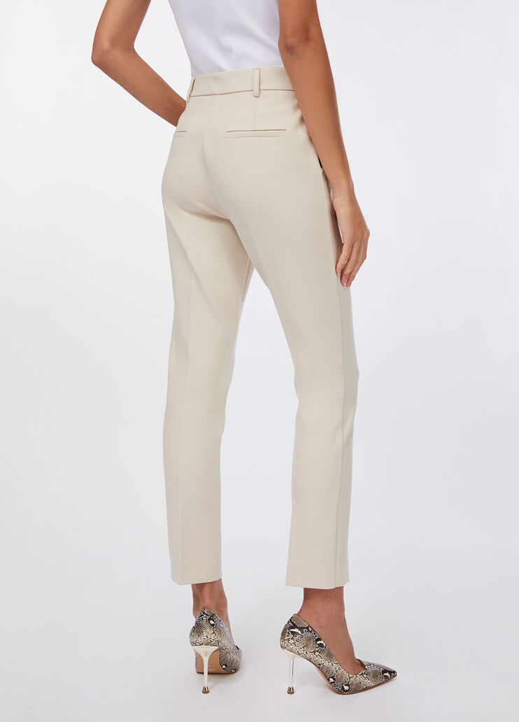 Cigarette trousers white Liu Jo - large image number 1