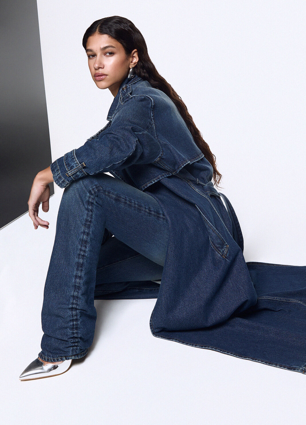 Low-Rise Bootcut-Jeans denimblau Liu Jo - large image number 5