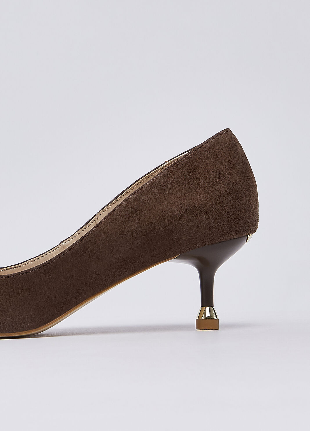 Pumps in suede with heel low ebony Liu Jo - large image number 4