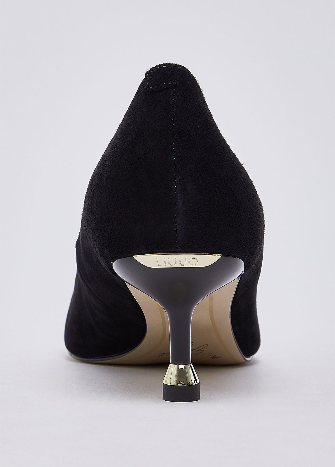 Pumps in suede with heel low black Liu Jo - large image number 6