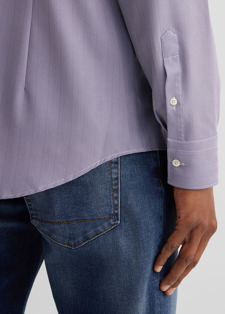 Chevron shirt chevron blue Liu Jo - large image number 3 Chevron shirt chevron blue Liu Jo - large image number 3