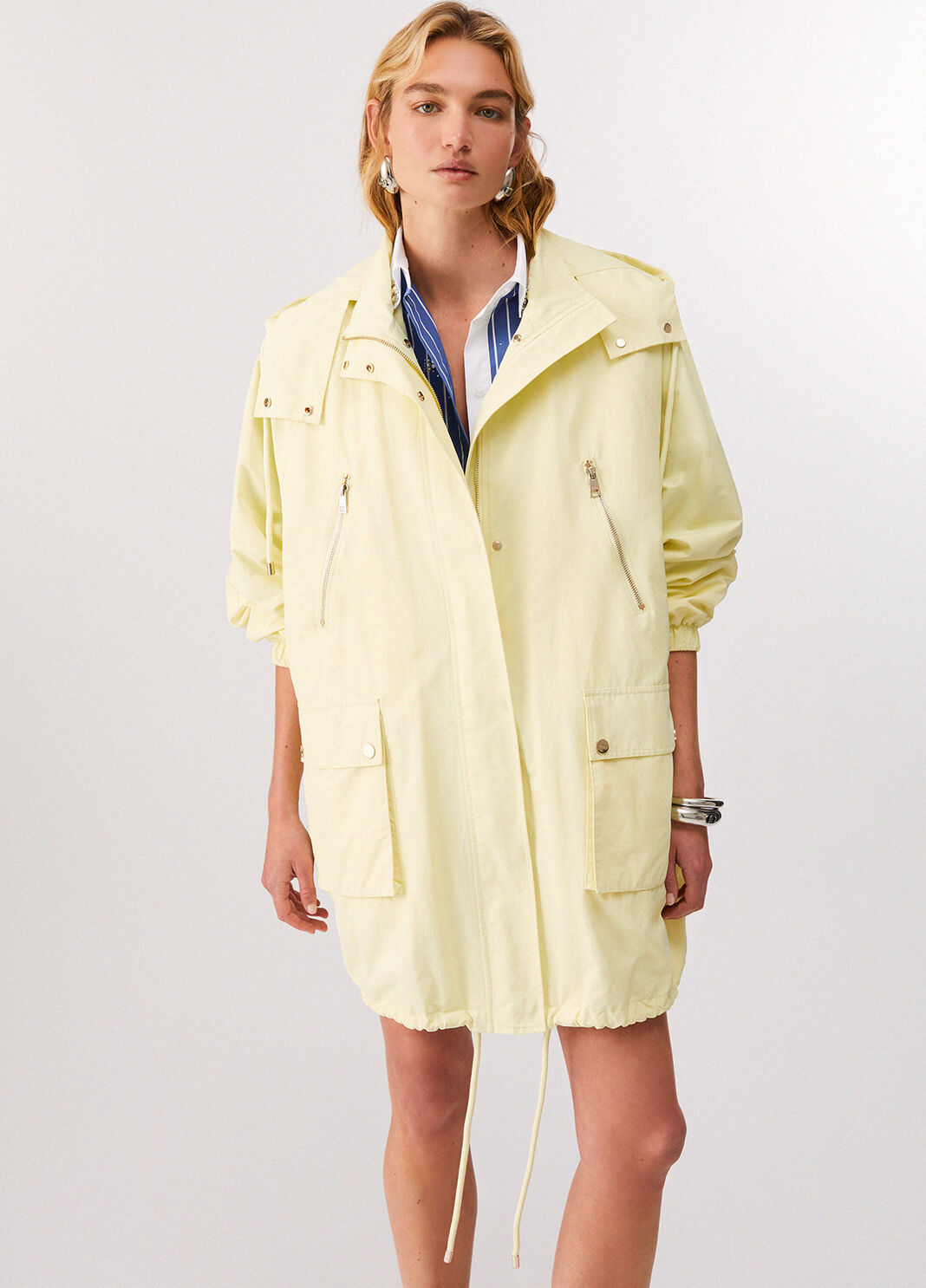 Parka con gilet giallo Liu Jo - large image number 0