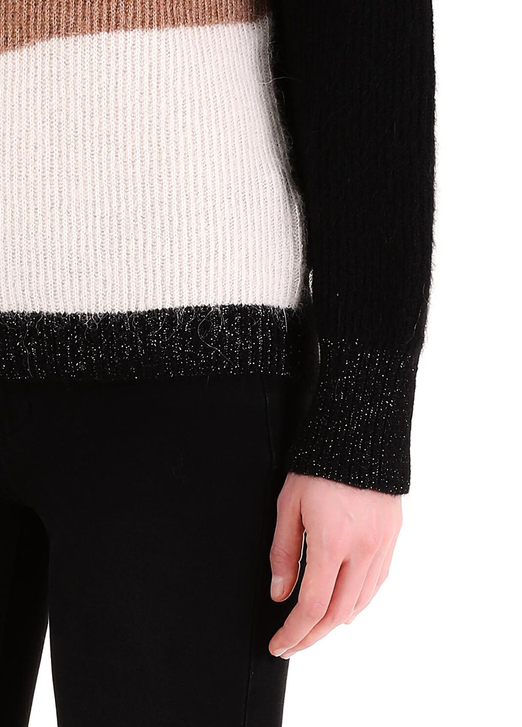Jumper with inlays multicoloured Liu Jo - large image number 2