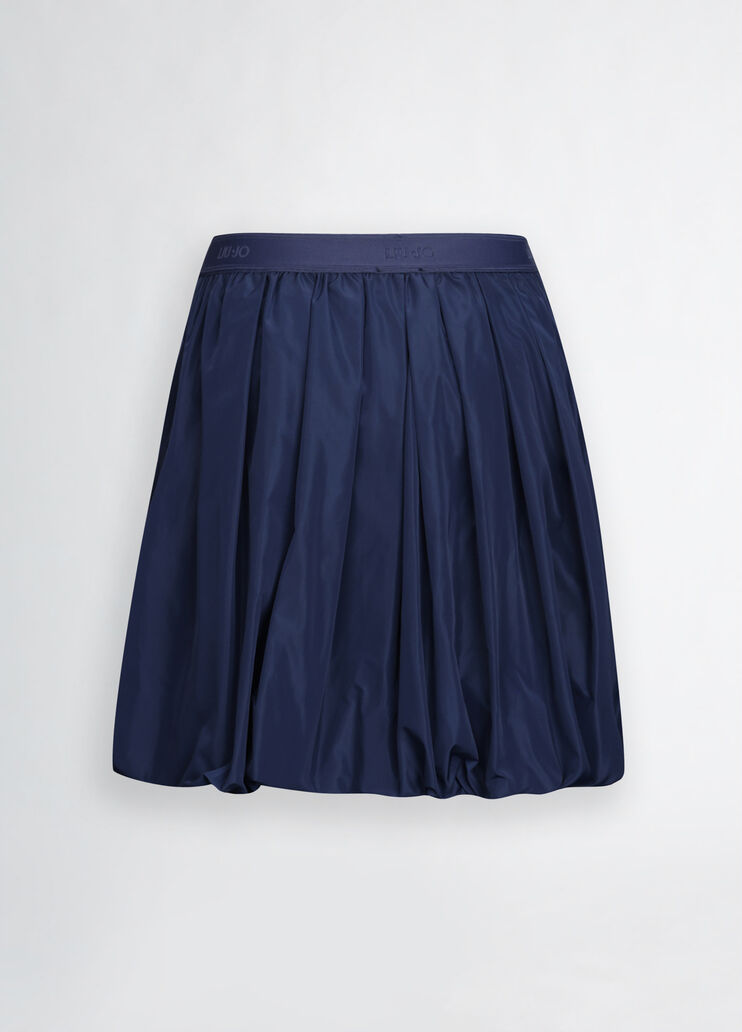 Taffeta miniskirt navy blue Liu Jo - large image number 6 Taffeta miniskirt navy blue Liu Jo - large image number 6
