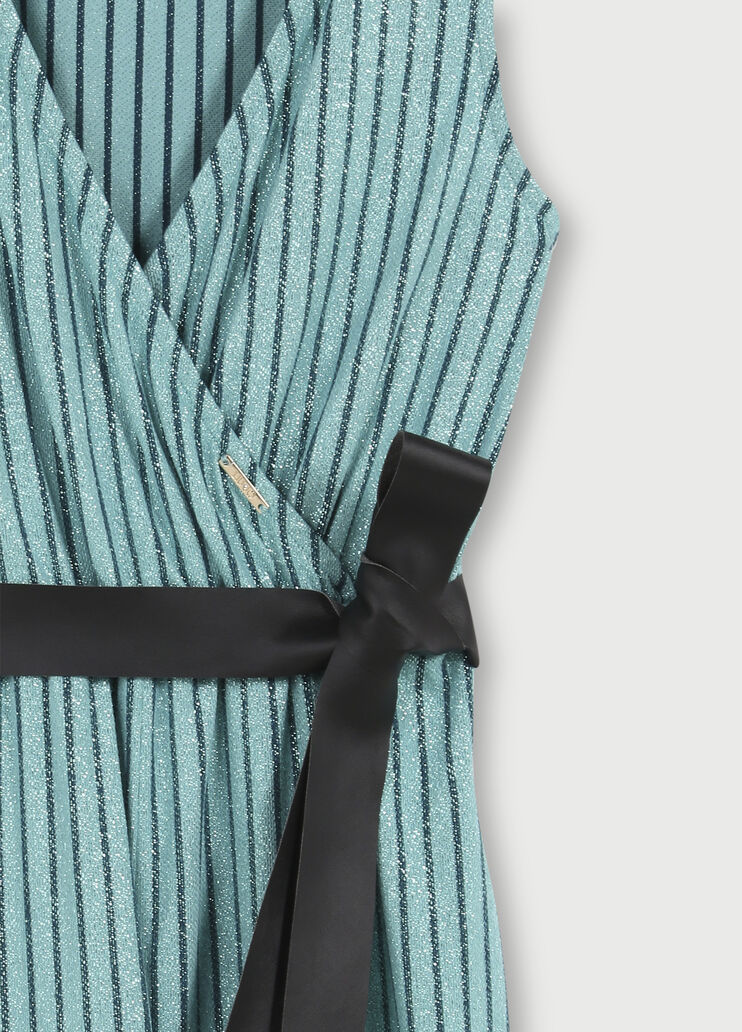 Tuta lunga a righe Azzurro Liu Jo - large image number 2