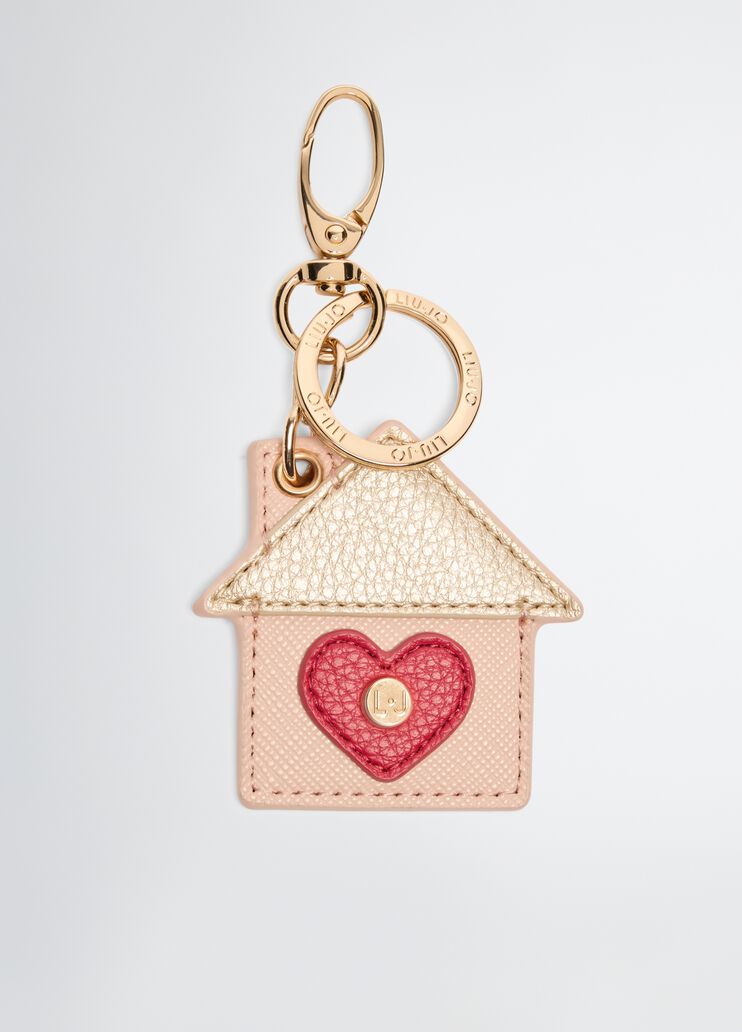 House keyring powder pink Liu Jo - medium House keyring powder pink Liu Jo - medium