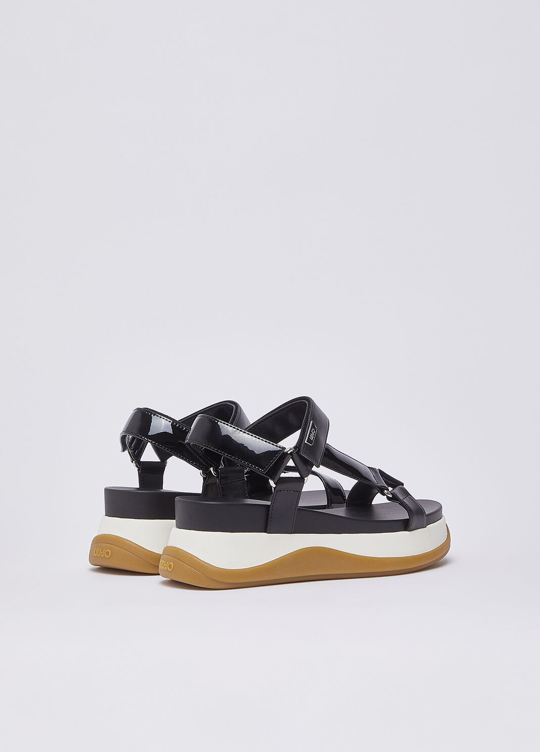 Patent leather sandals black Liu Jo - large image number 2