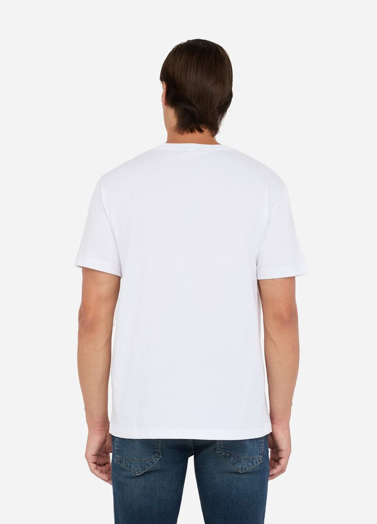 T-shirt en coton avec imprimé blanc Liu Jo - large image number 1 T-shirt en coton avec imprimé blanc Liu Jo - large image number 1