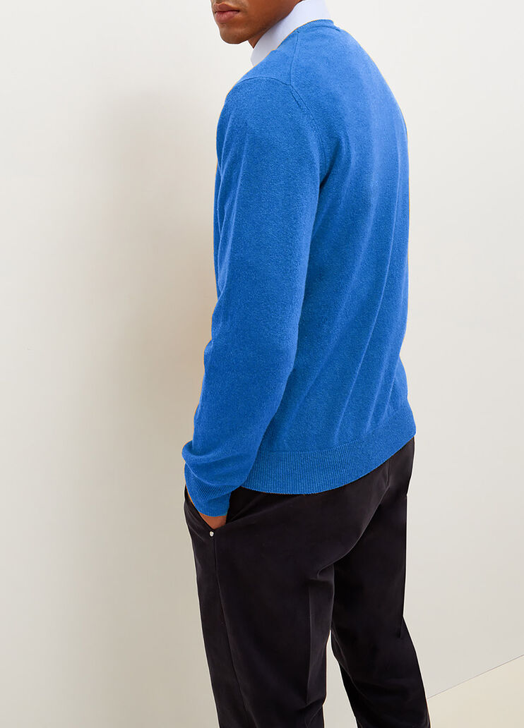 Pull en cachemire bleu Liu Jo - large image number 1