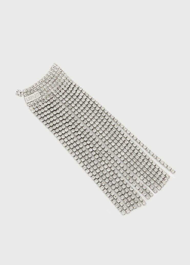 Jewel brooch with diamantés Steel Liu Jo - large image number 0 Jewel brooch with diamantés Steel Liu Jo - large image number 0