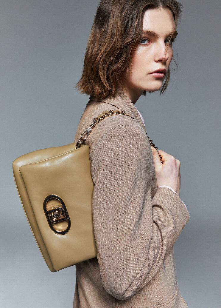 Sac LaPuffy moyen mod&egrave;le boue Liu Jo - medium