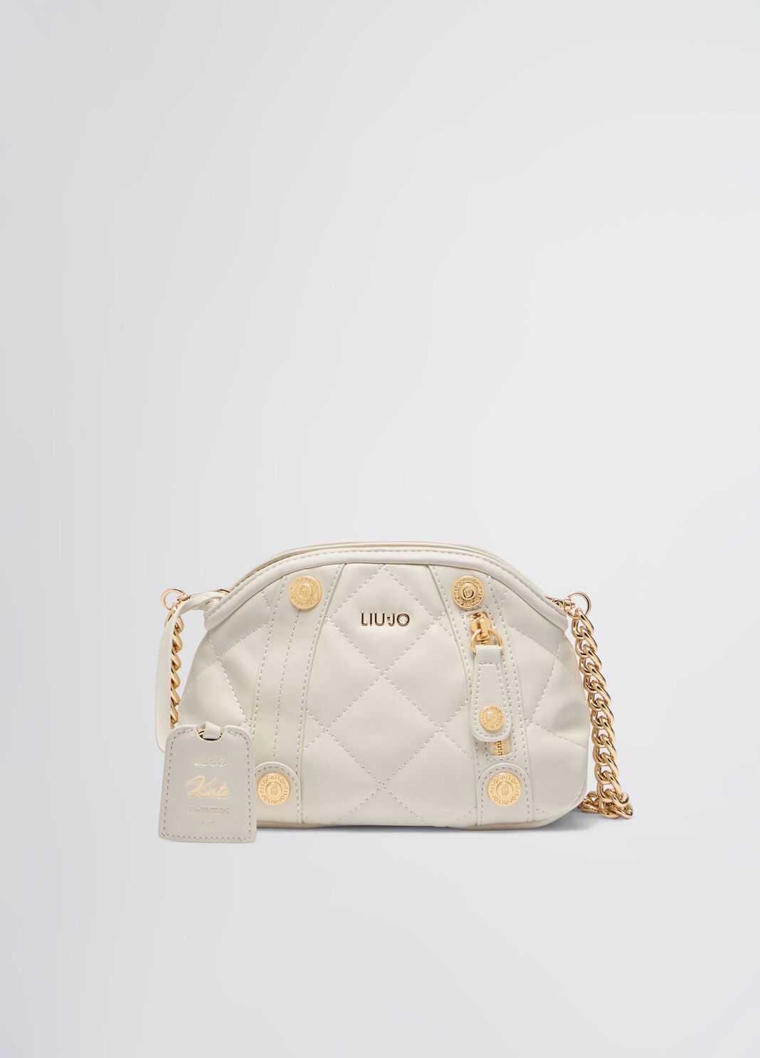 Quilted clutch bag cream Liu Jo - large image number 0