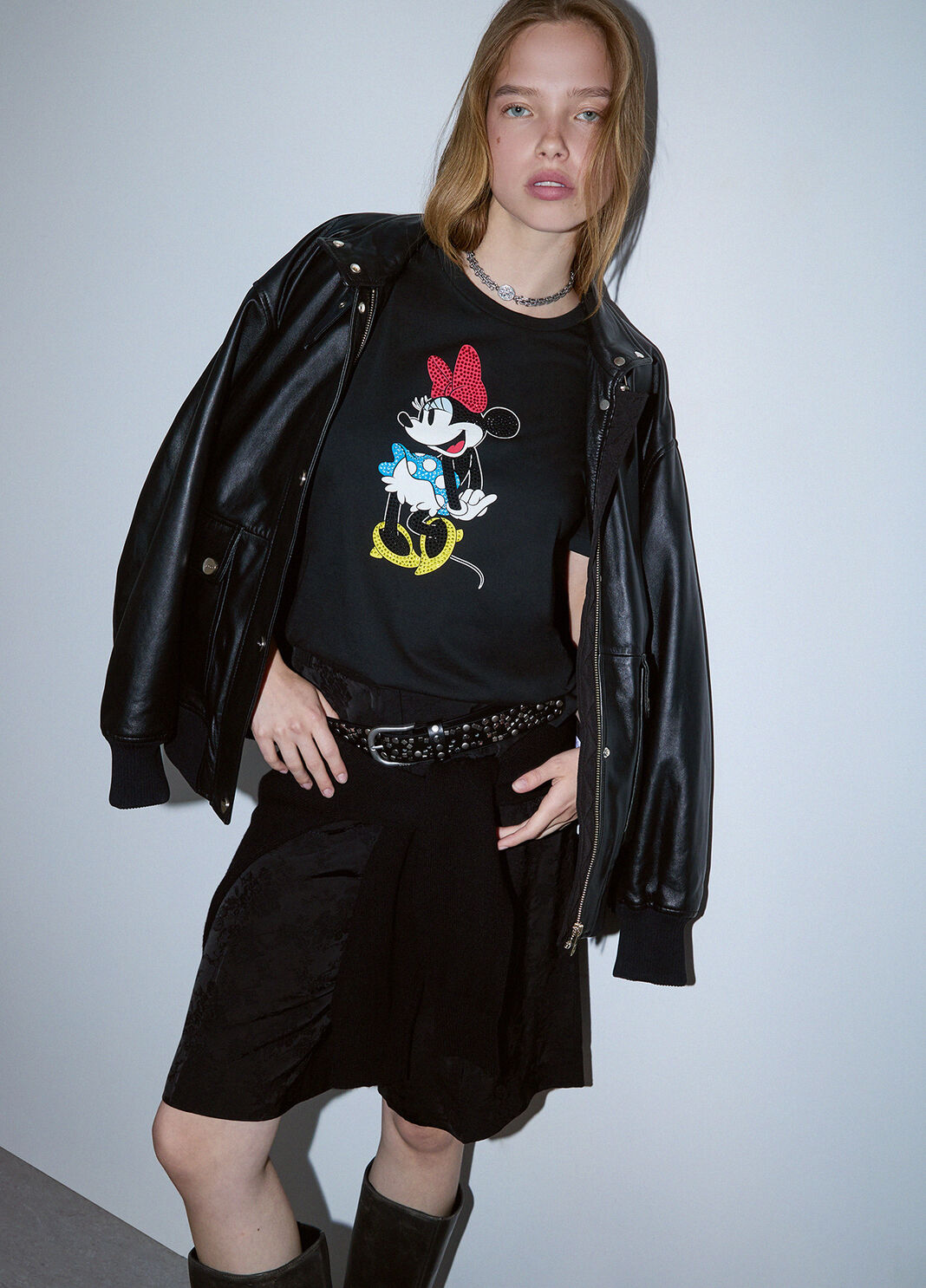 Printed T-shirt black/Minnie Mouse Liu Jo - large image number 3