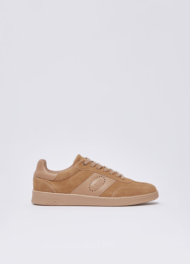 Men's suede sneakers brown Liu Jo - medium