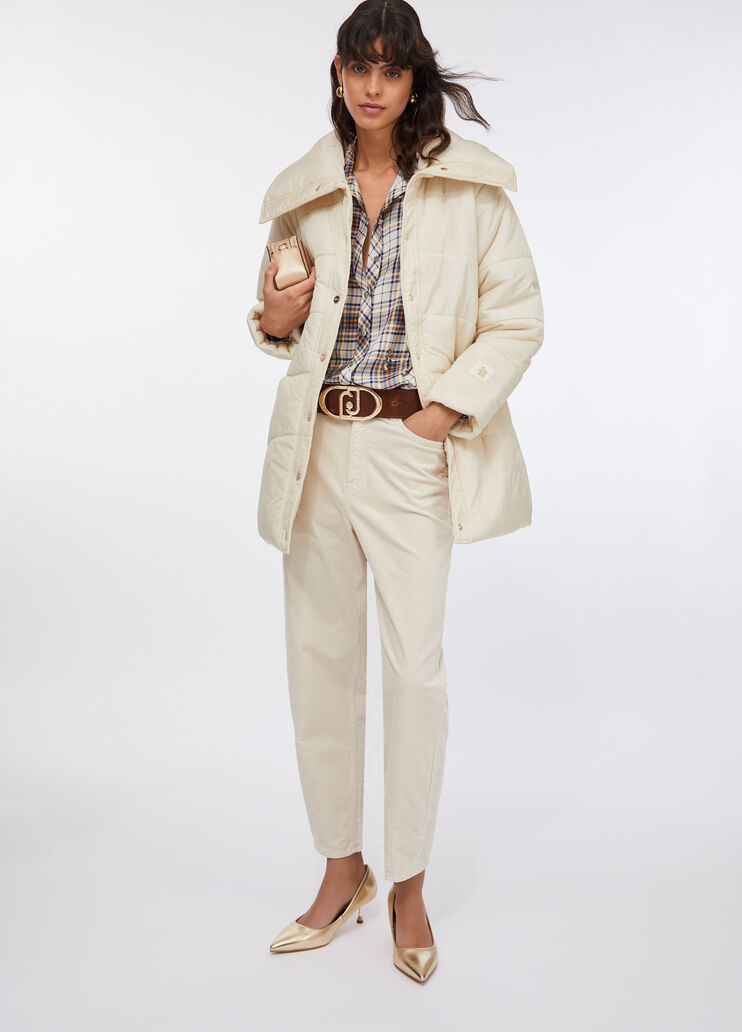 Giubbotto imbottito beige chiaro Liu Jo - large image number 5