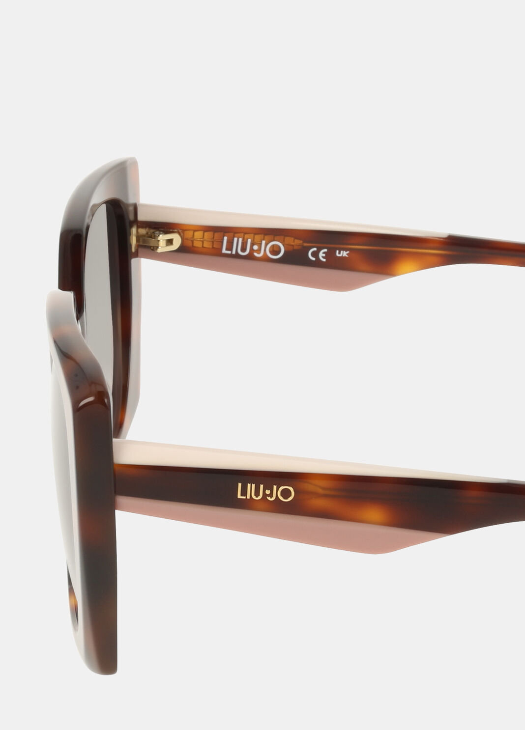Square sunglasses tortoiseshell Liu Jo - large image number 2