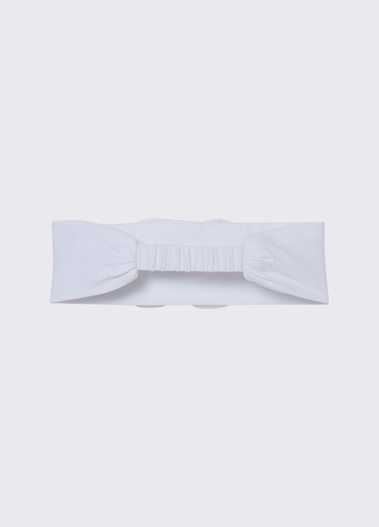 Headband with tulle flower white Liu Jo - medium