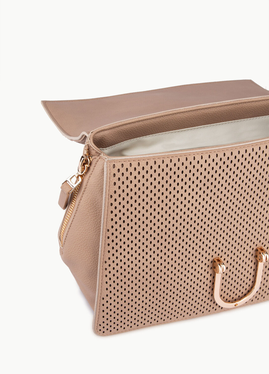 Borsa a mano traforata Marrone Liu Jo - large image number 4