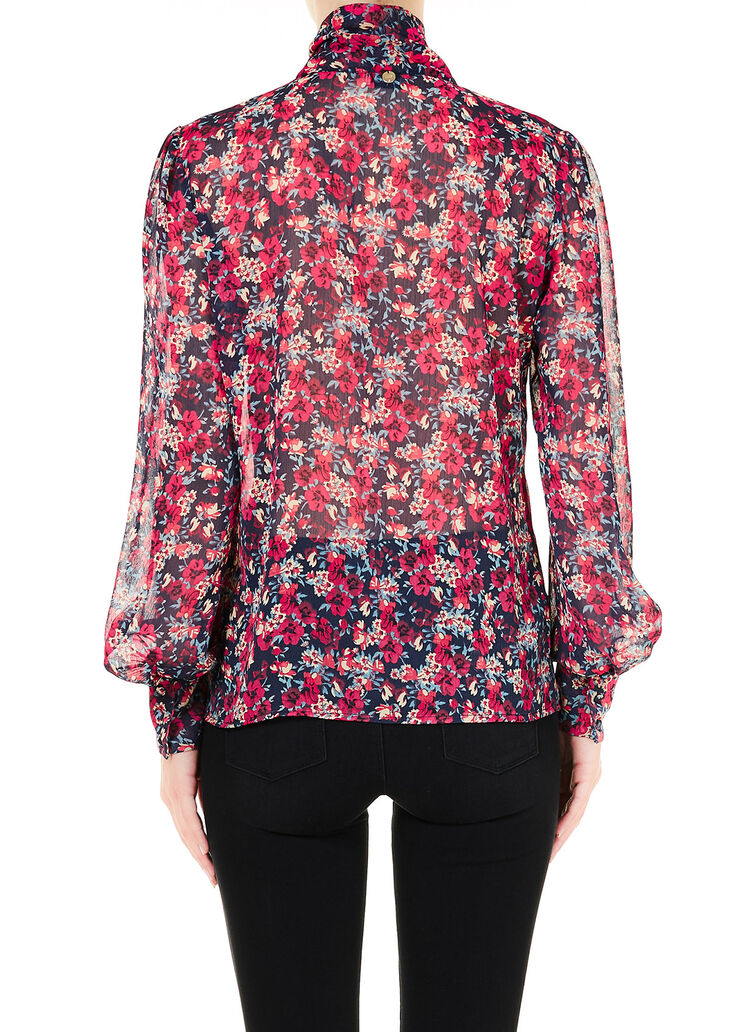 Shirt with bow Floral Liu Jo - large image number 1