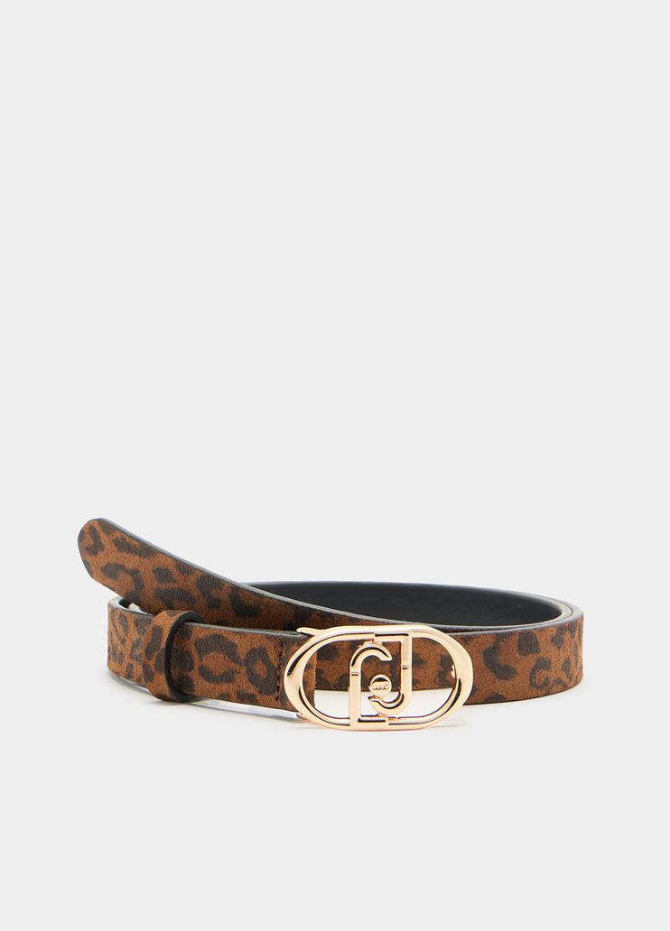 Suede belt animal print Liu Jo - medium