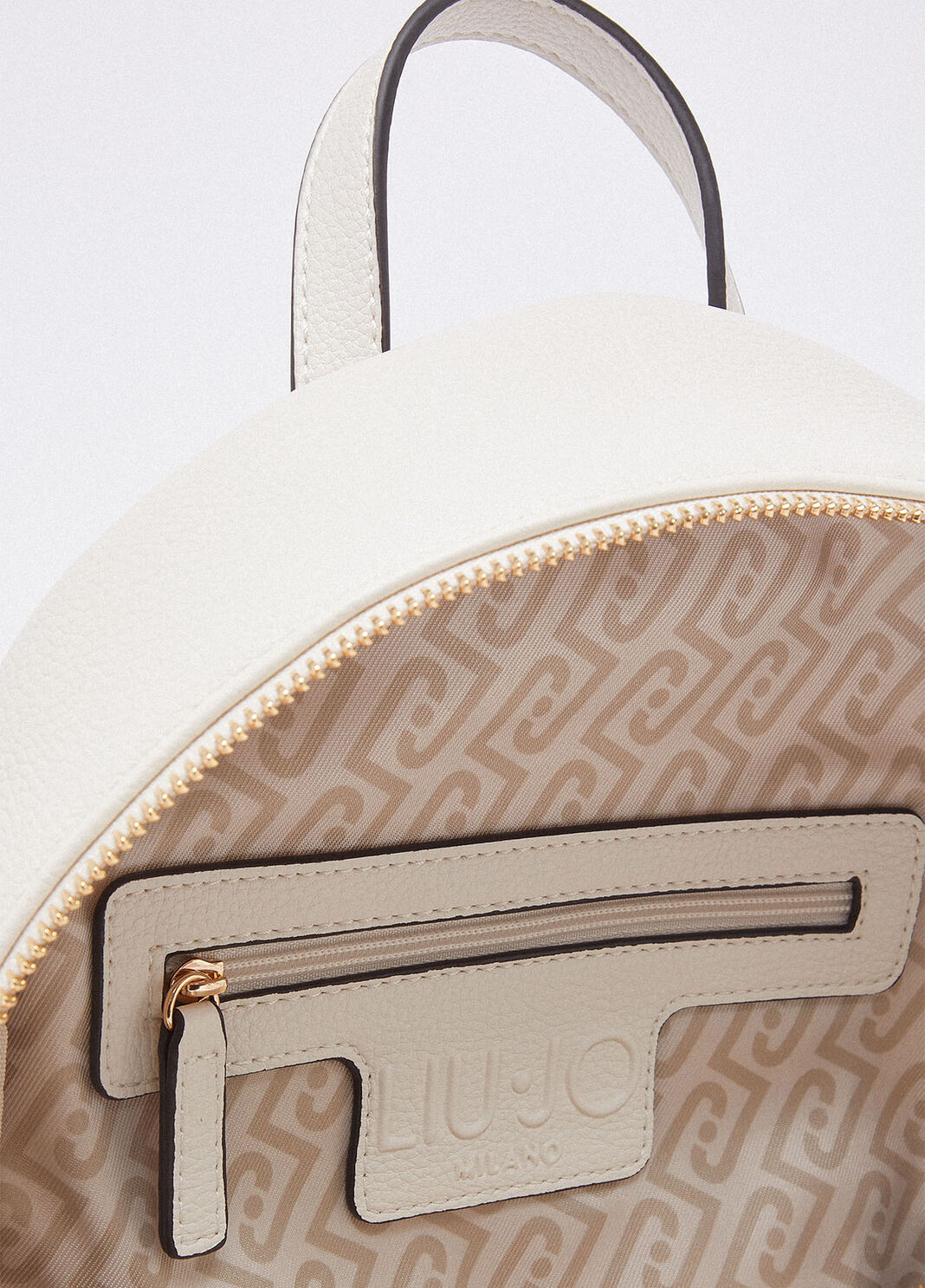 Medium backpack with charm cream Liu Jo - large image number 5