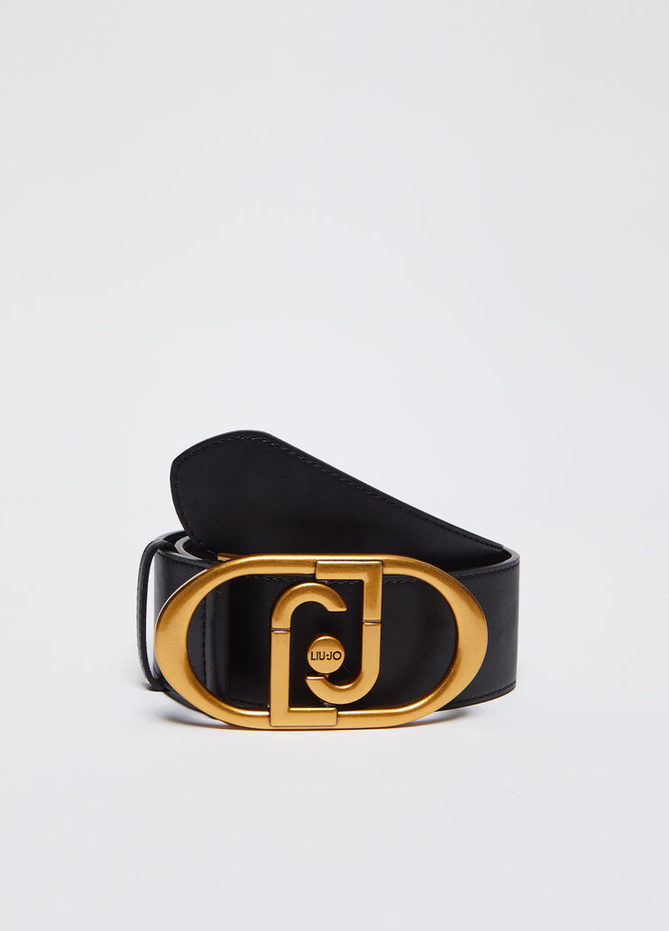 Cinturón bustier con logotipo negro Liu Jo - large image number 4 Cinturón bustier con logotipo negro Liu Jo - large image number 4