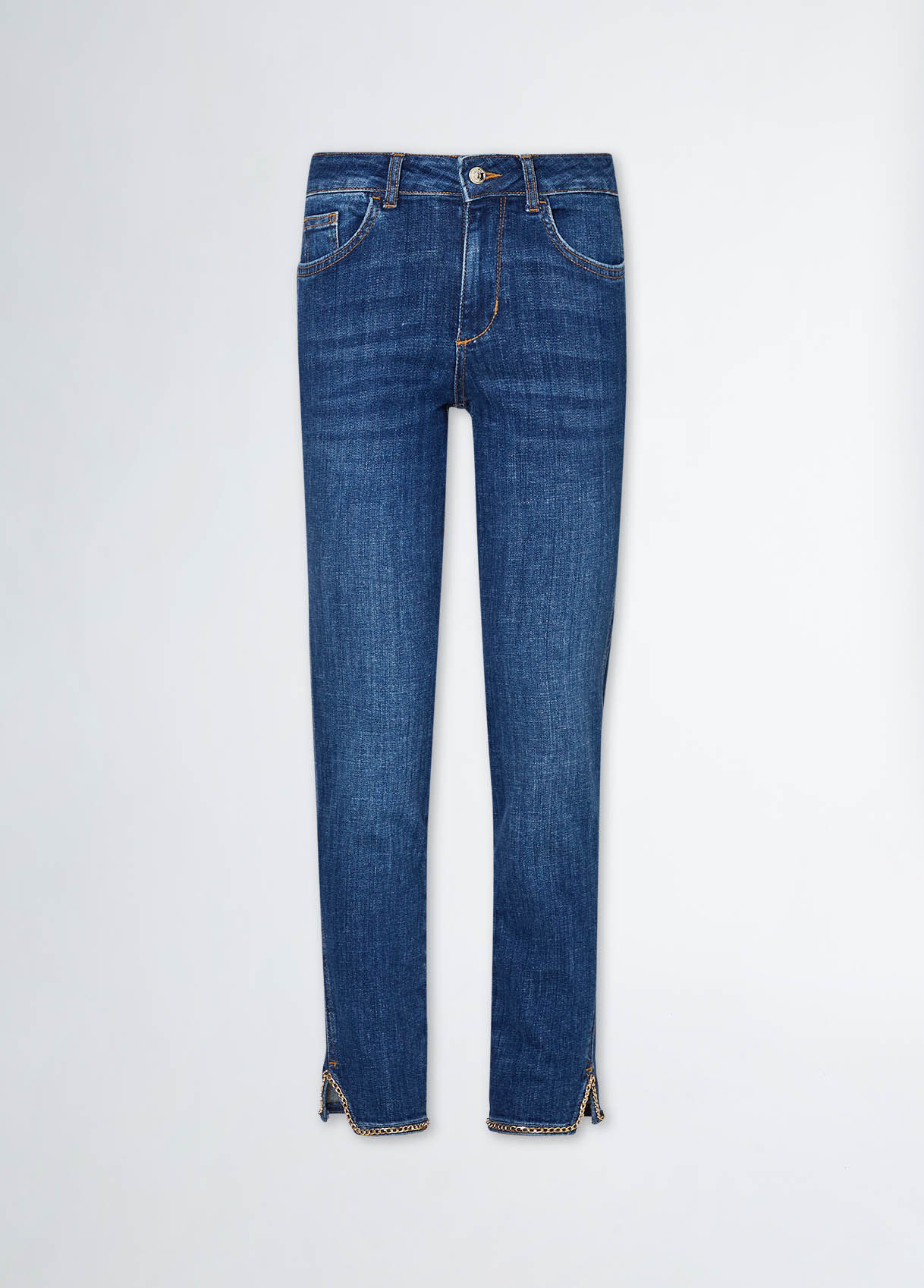 Bottom Up skinny jeans with chains
